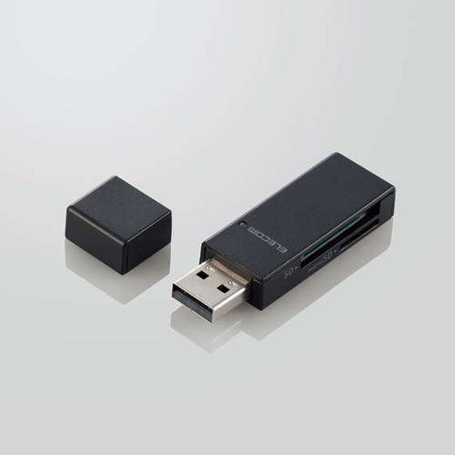 エレコム(ELECOM) メモリカードリーダ(USB2.0対応) MR-D205BK