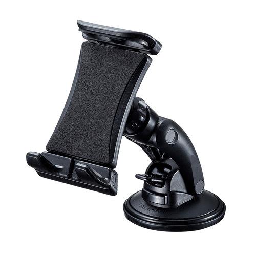 サンワサプライ 78x195x113mm スマートフォン用車載ホルダー(吸盤式) CAR-HLD13BK