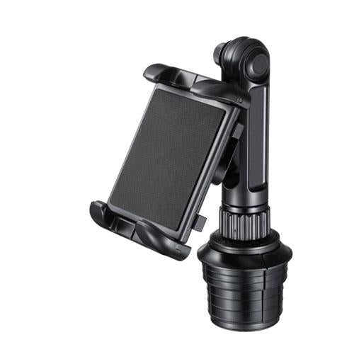 サンワサプライ 100x110x250〜390mm タブレット用車載ホルダー CAR-HLD14BK
