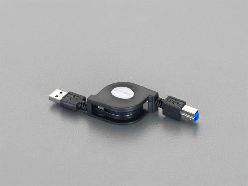 エレコム(ELECOM) 0.7m USB延長ケーブル(ABタイプ) USB3-RL07BK