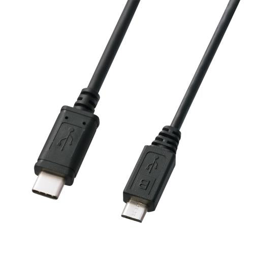 サンワサプライ 2.0m USBケーブル(C-microB/2.0対応) KU-CMCBP320