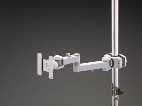 サンコー(THANKO) 435mm モニターアーム(支柱取付用) MARMGUS129AW