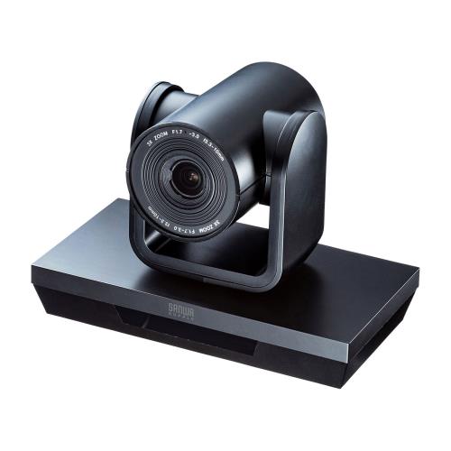 サンワサプライ 210万画素 WEBカメラ(3倍ズーム) CMS-V50BK