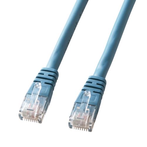 サンワサプライ 25m LANケーブル(カテゴリー5e準拠)(ブルー) KB-T5T-25BLN