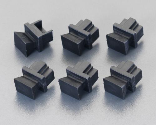 エレコム(ELECOM) コネクタージャック用保護カバー(6個) LD-DUSTBK6