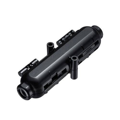 サンワサプライ 38x142x32mm LANケーブル中継ケース(耐水型) LAN-TL20