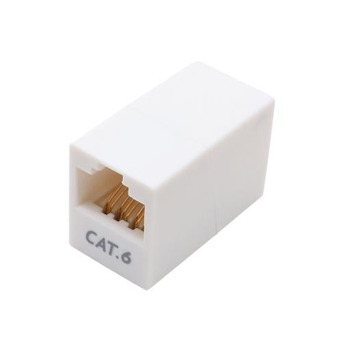 ミヨシ LANケーブル中継アダプター(カテゴリー6準拠/マグネット付 CAR-866M