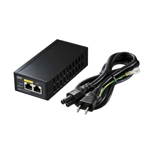 サンワサプライ PоEインジェクター(IEEE802・3af/at対応) LAN-GIHINJ2