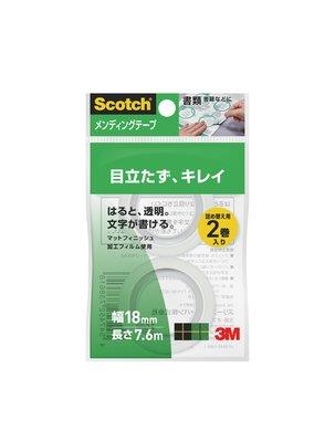3M(スリーエム) 18mmx7.6m メンディングテープ(詰替用/2個) CM18-R2P