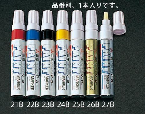 (まとめ) 三菱鉛筆 油性ペイントマーカー 太字角芯 黒 PX30.24 1本 〔×30セット〕 三菱 ペイントマーカー 太字角芯の通販