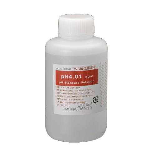 佐藤計量器製作所 PH 4.01/500ml フタル酸塩pH標準液 6401-10