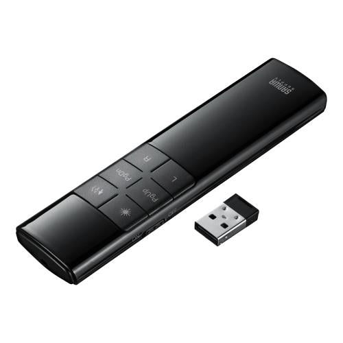 サンワサプライ プレゼンテーションマウス(タイマー付) MA-WPR14BKN