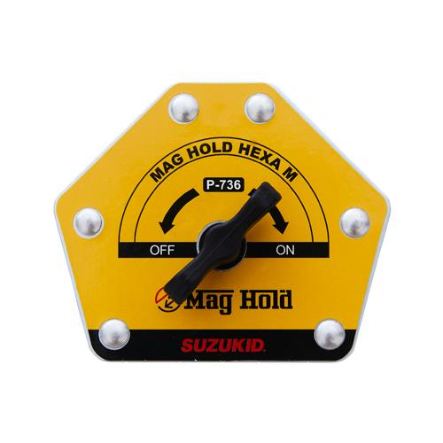 スター電器製造(SUZUKID) 96x 80x36mm/25kg マグネットホルダー(切替式) P-736