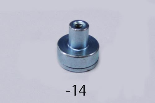 ESCO(エスコ) φ13.0x 4.5mm/M3x0.5/ 60N 強力マグネット EA781EE-14