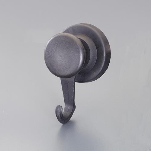 ESCO(エスコ) φ53x44mm マグネットフック(スイベル式/黒) EA781ET-101
