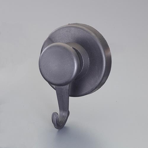 ESCO(エスコ) φ68x51mm マグネットフック(スイベル式/黒) EA781ET-111