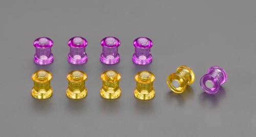 ESCO(エスコ) φ14x17mm 押しピン型マグネット(10個) EA781GB-51