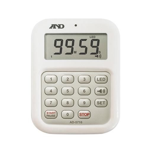 エー・アンド・デイ(A&D) デジタルタイマー(防水/大音量型) AD-5716
