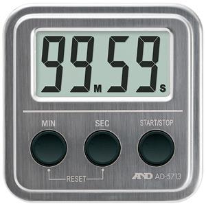 エー・アンド・デイ(A&D) 79x79x18mm タイマー(デジタル) AD-5713