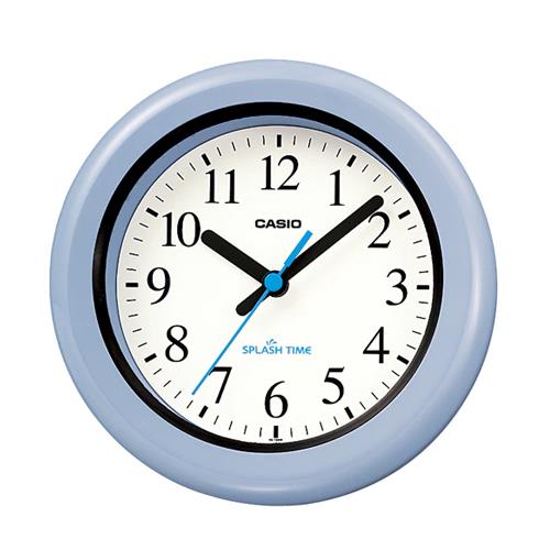 カシオ(CASIO) φ173mm 掛・置兼用時計(防湿・防塵/青) IQ-180W-2JF