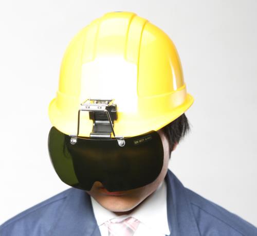トーヨーセフティー #4 ヘルメット取付めがね No.1400-G