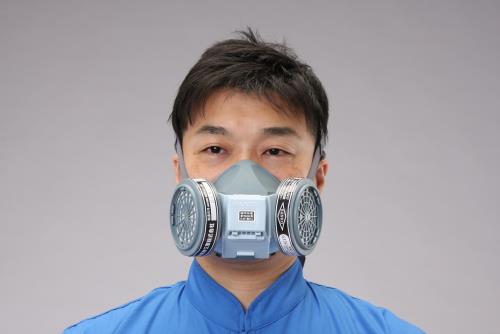 三光化学工業 吸収缶交換マスク(2缶式) GH316 S