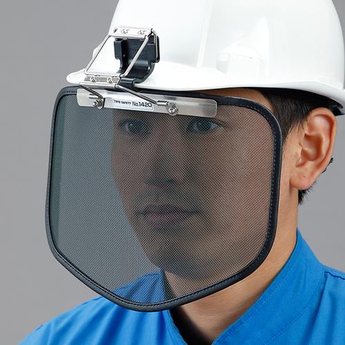 トーヨーセフティー ヘルメット取付防災面 No.1420