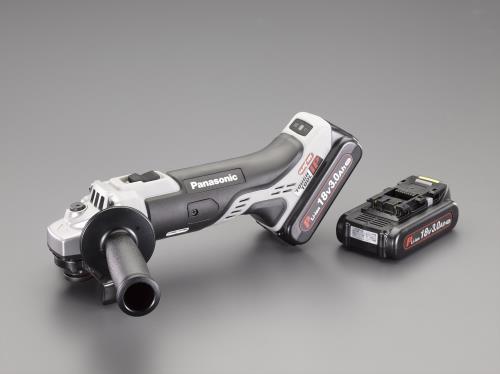 パナソニック(Panasonic) 100mm/ 18V ディスクグラインダー(充電式) EZ46A1PN2G-H