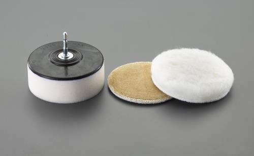 ESCO(エスコ) φ125mm ポリッシャーセット(1/4'Hex軸) EA809PB-20A