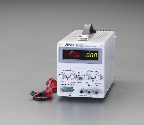 エー・アンド・デイ(A&D) AC100V→ 0-30V/3.0A 直流安定化電源 AD-8735D