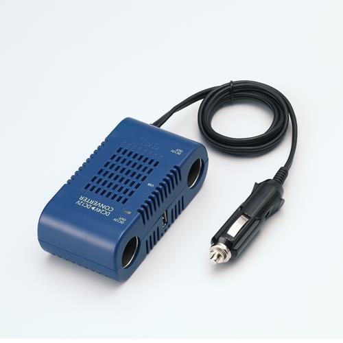 大橋産業(BAL) DC24V→DC12V/15A(USB 2.4A) コンバーター No.1772