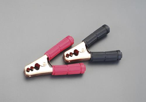 清和工業 100A 充電用クリップ(赤・黒) BSCC-100
