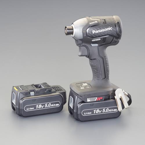 パナソニック(Panasonic) DC18.0V/5.0Ah インパクトドライバー(充電式) EZ76A1LJ2G-B