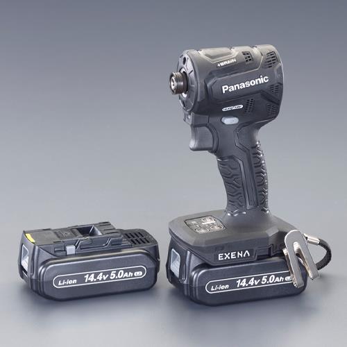 パナソニック(Panasonic) DC14.4V/5.0Ah インパクトドライバー(黒/充電式) EZ1PD1J14D-B