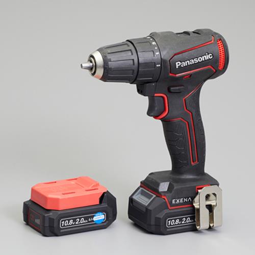 パナソニック(Panasonic) DC10.8V/2.0Ah ドライバードリルセット(赤/充電式) EZ1D31F10D-R