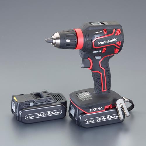 パナソニック(Panasonic) DC14.4V/5.0Ah ドライバードリル(赤/充電式) EZ1DD1J14D-R