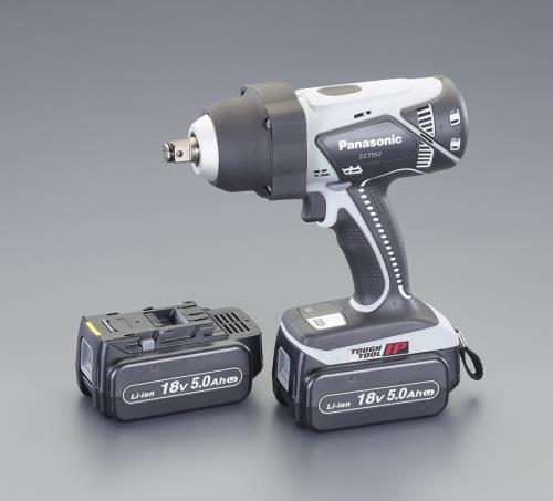 パナソニック(Panasonic) DC18V(1/2'DR) インパクトレンチ(充電式) EZ7552LJ2S-H