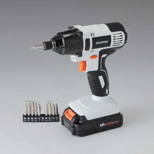 アイリスオーヤマ(IRIS OHYAMA) DC18V インパクトドライバー(充電式) JID160