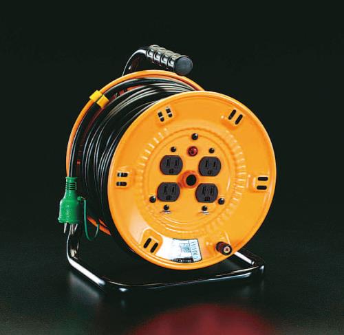 日動工業 AC125V/15A/50m コードリール(アース付) NF-E54