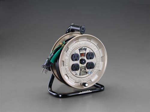 ハタヤリミテッド(HATAYA) AC125V/15A/10m コードリール(温度センサー・接地付) JTIII-101KS