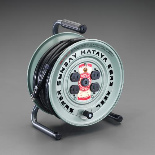 ハタヤリミテッド(HATAYA) AC125V/15A/50m コードリール(サーモカット付) GV-50