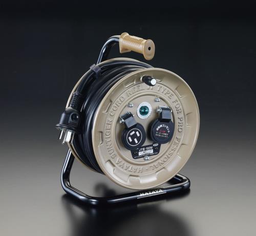 ハタヤリミテッド(HATAYA) AC250V/20A/10m コードリール(アース付) JTIII-102M
