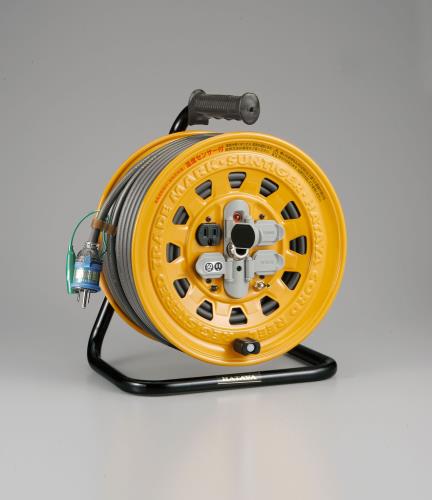 ハタヤリミテッド(HATAYA) AC125V/15A/50m コードリール(漏電遮断付) BG-501KX