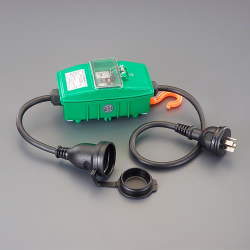 日動工業 三相200V/19A/0.7m 過負荷・漏電保護タップ 2BW-EK2-20A