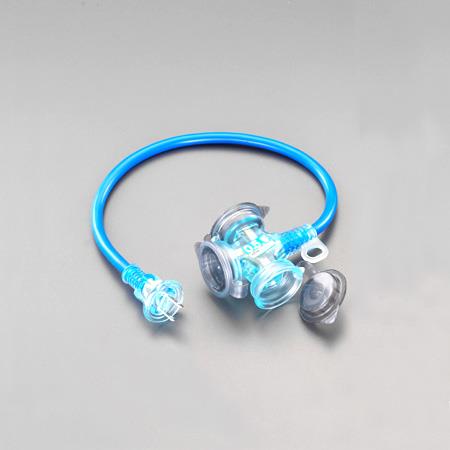 ハタヤリミテッド(HATAYA) AC125V/15A/0.5m 延長コード(防雨型) FX-005-B