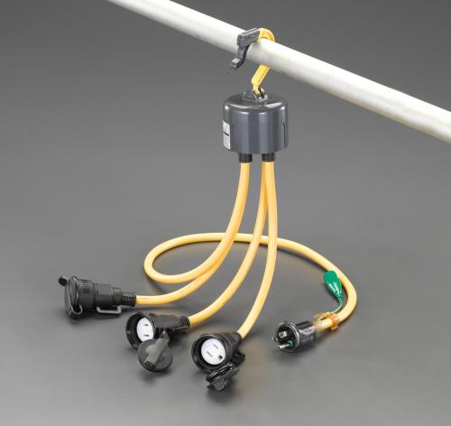 ハタヤリミテッド(HATAYA) AC125V/15A/1.2m 延長コード(3口) TX-013K