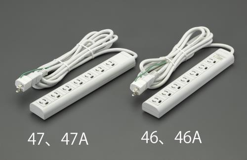 エレコム(ELECOM) AC125V/15Ax 5m タップ(7口・マグネット付・抜け止) T-Y055NDA