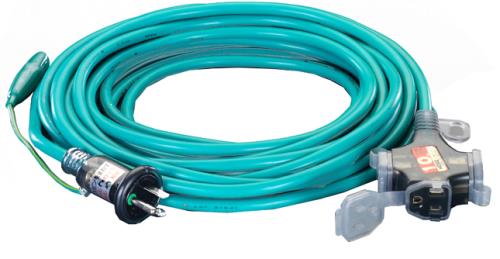 ハタヤリミテッド(HATAYA) 15A x10m 延長コード(防塵キャップ・アース付) SX-103K
