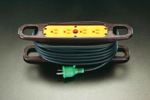 日動工業 AC125V/15Ax10m コードリール(アース付) HR-E104