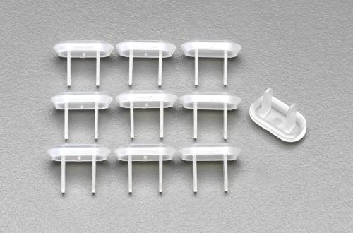 ヤザワコーポレーション 安全キャップ/2Pコンセント用(10個) KC8